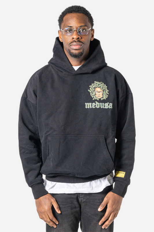 PRE-ORDER MEDUSA LIGHTNING HOODIE - BLACK