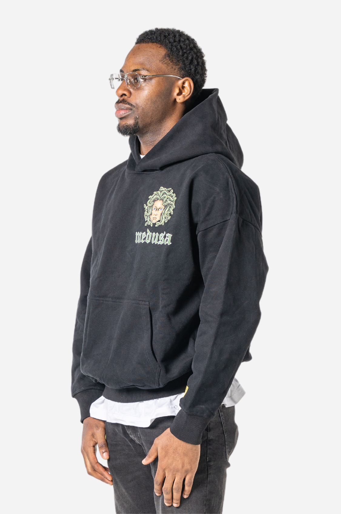 MEDUSA LIGHTNING HOODIE - BLACK