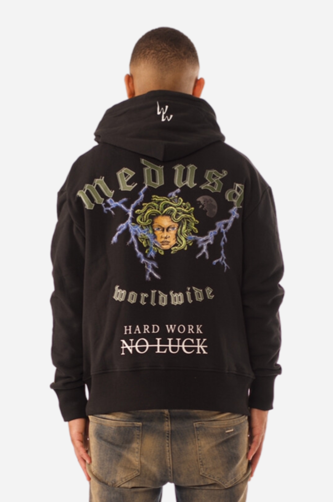 MEDUSA LIGHTNING HOODIE - BLACK