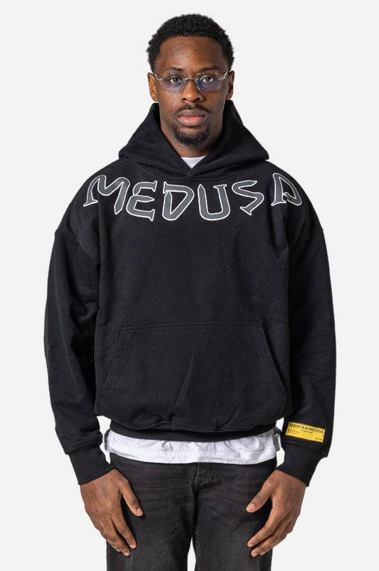 PRE-ORDER MEDUSA REVERSED HOODIE - BLACK